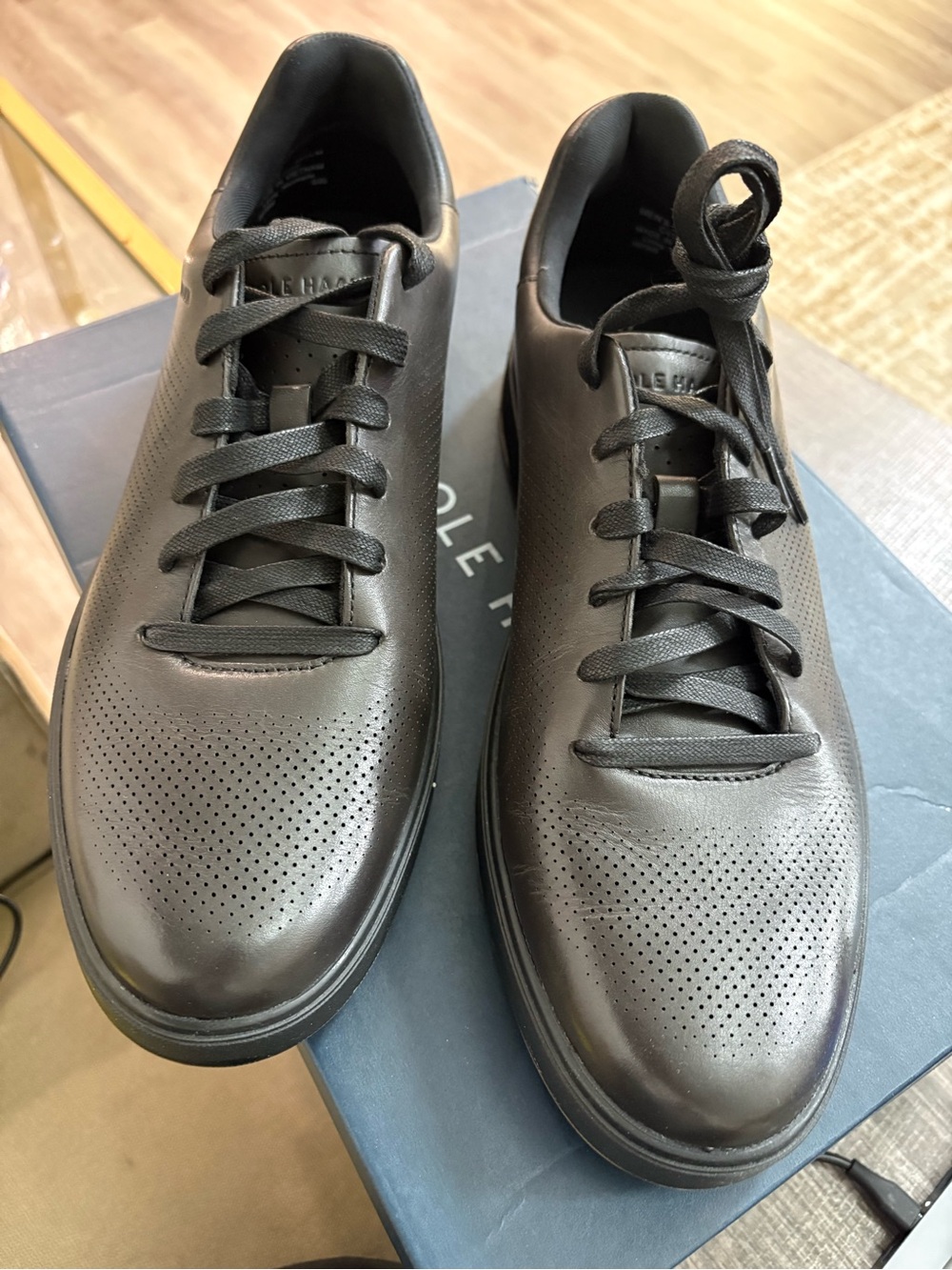 New Cole Haan Men’s Black GP Angleace Sneaker